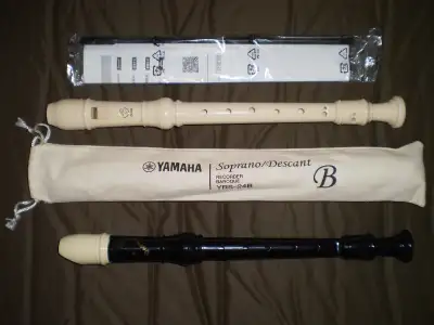 Yamaha Flute Recorder, Flute Book. FREE BONUS, View more