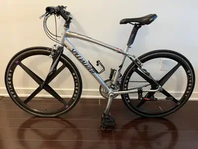 Specialized Sirrus Elite Carbon w/SPINERGY REV X Carbon Wheels, View more