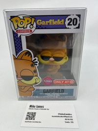 Funko Pop Comics #20 Garfield Flocked Only At Target Exclusive