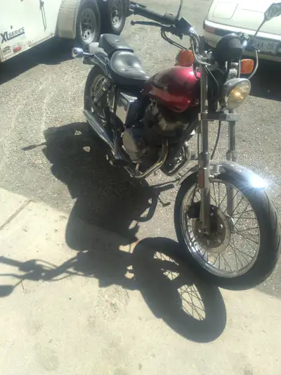 1985 Honda Rebel 250, 22201 KMS, good condition, sold as is $2000. Text or call Greg 519-318-2798
