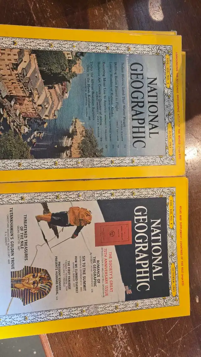 National Geographic from the 1960 's in Magazines in City of Toronto - Image 9