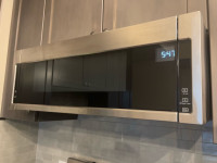 Stainless Steel Over-The-Range Microwave Hood Combination