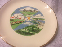 Vintage Souvenir Nova Scotia Souvenir Plate