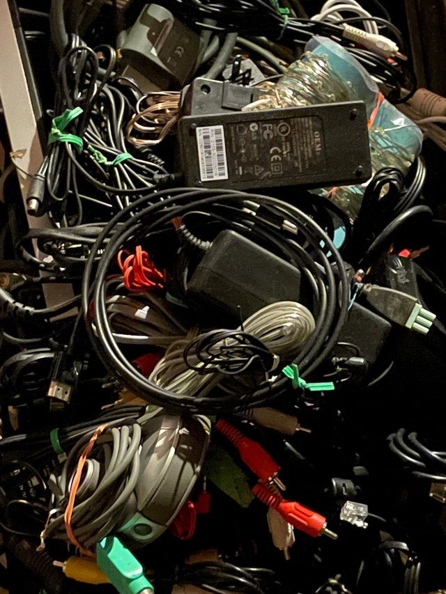 50,000 different cords and cable collection in Arts & Collectibles in St. Albert - Image 2