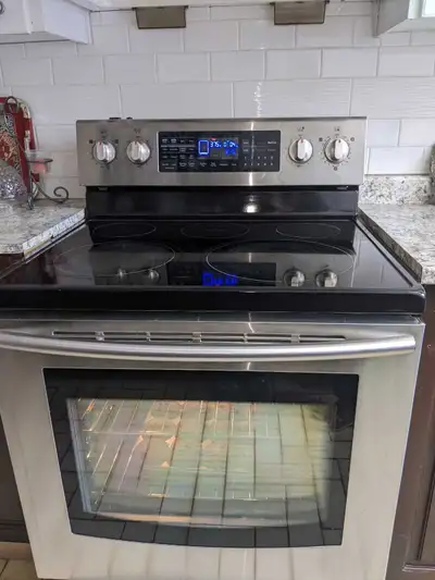 Samsung Stove Stainless steel 30 inch wide, View more