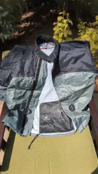 Motorcycle Rain Jacket - First Gear - Size Large