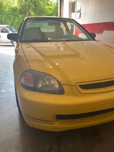 All parts from K swap build. Type r suspension custom exhaust with high quality catalictic converter...