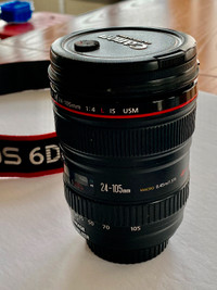 Canon Objectif 24-105 et camera 6D