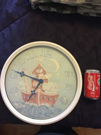 Large Noah’s Ark Clock - great for nursery, View more