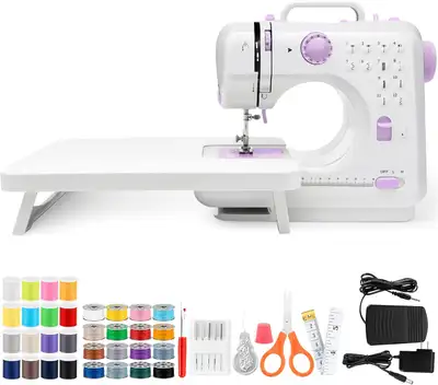 Sewing Machine with Extension Table, Mini Sewing Machine, Portab, View more