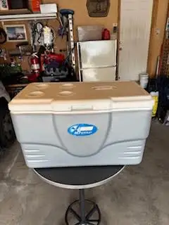 For Sale Large Coleman Cooler ,30'x 18" x 18" Tall, View more