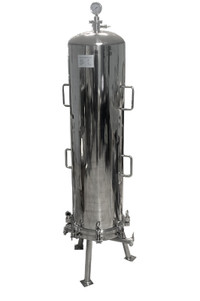 Stainless Steel Lenticular Filter 4 Stack Carbon or DE Filter