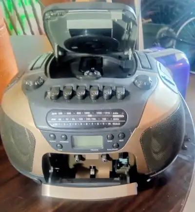 Coby CD Tape Player AM/FM Radio, View more
