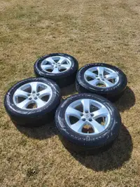 Toyota rims w/ 2 sets of tires