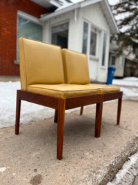 Deux fauteuils vintage restaurés Banc MCM