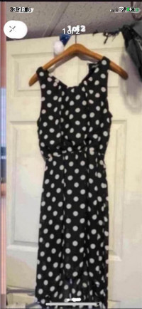 Medium polka dot dress
