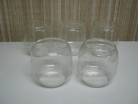 Antique Oil Lamps - Small Lantern Globes
