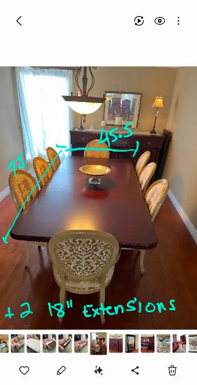 Dining room set, View more