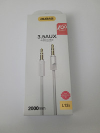 3.5 to 3.5 AUX 2 Meter Audio Cable