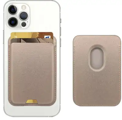 Magnetic Wallet Card Holder Rose Gold, View more