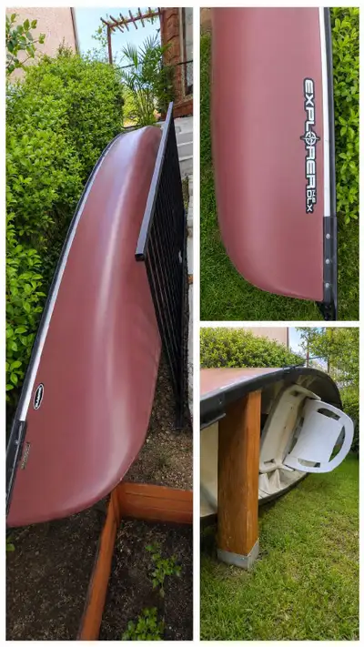 Selling my Explorer DLX 14.5 canoe. Lightweight, stable, and great for lakes, rivers, camping trips,...
