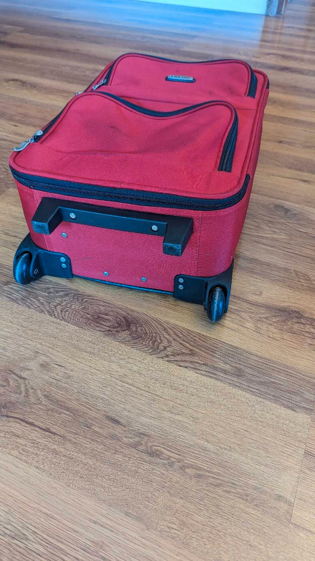 Carry-on Suitcase with Wheels in Women's - Bags & Wallets in Red Deer - Image 3