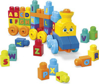 Le Train de l'alphabet Mega Blocks ABC Learning Train.