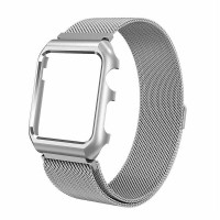 Milanese Apple Watch Strap Band Watchband With Frame