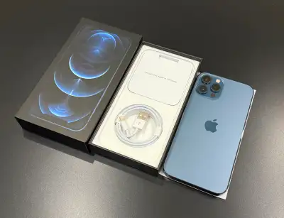 iPhone 12 PRO MAX 128GB DEEP BLUE - UNLOCKED - 10/10, View more