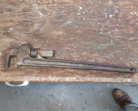 A.B. Jardine & Co.  24 inch pipe wrench