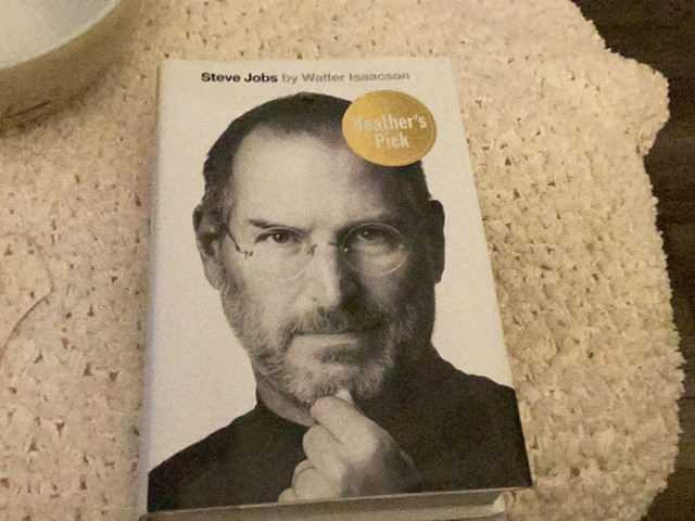 Steve Jobs Hard Cover Book in Non-fiction in Fredericton