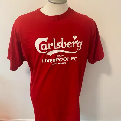 Carlsberg  Beer t-shirt men’s size xl shirt Soccer Football Club, View more
