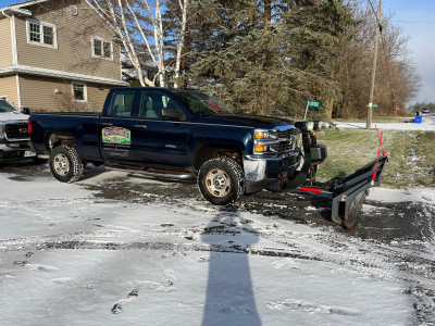 2015 chev plow truck 