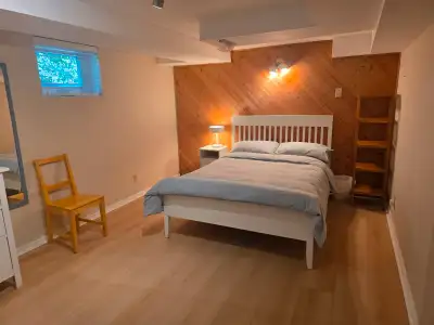 Yonge & Sheppard - Fully Furnished 1-Bedroom Basement Apartment