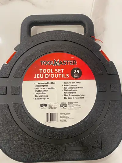 Toolmaster 25 piece Tool set , View more