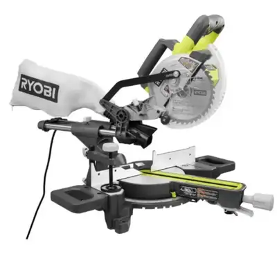 Ryobi 7 1/4 Sliding Mitre Saw, View more