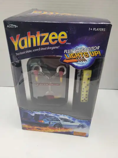 Yahtzee Back to the Future Flux Capacitor Edition #468315 BUY & SELL KINGS 647-348-1763 2852 Danfort...