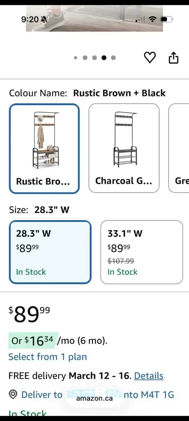 4 in 1 Coat Rack & Spacious Storage in Bookcases & Shelving Units in City of Toronto - Image 3