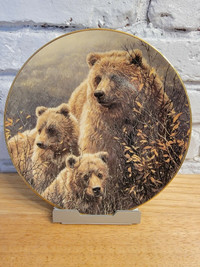 "Denali Family" By John Seerey-Lester Collectors Plate