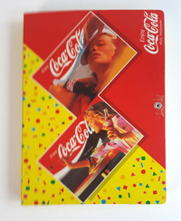 Vintage Coca-Cola Thick Cardboard Magazine File Box