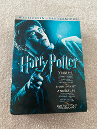 Harry Potter DVD Movies 1-6