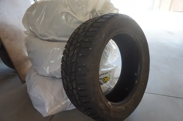 4 winter studded tires 235/55 R 17 in Tires & Rims in Calgary - Image 2