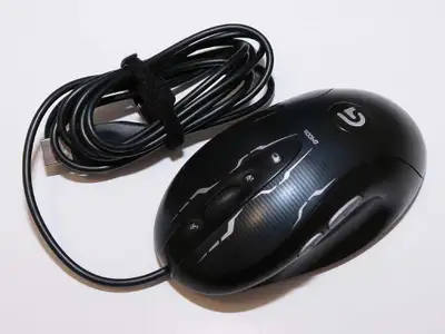 Logitech MX518 mouse - refurbished, with upgrades, View more