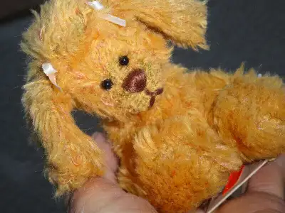 Apricot the Poodle ,2001 + Repro.Teddy Roosevelt 1st teddybear, View more