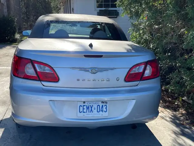 2008 CHRYSLER SEBRING CONVERTIBLE