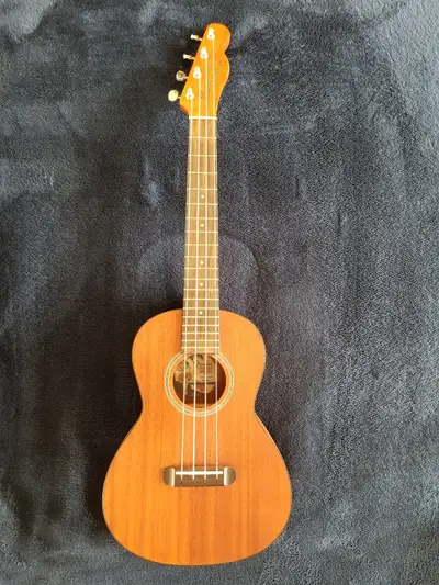 Fender Ukulele. Model Hau'oli 2008. Comes with a Fender bag. No trades.