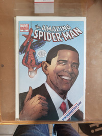 The Amazing Spider-Man #583 Variant 1st Barack Obama Cover 2009