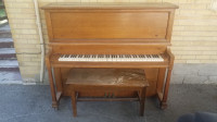 Willis & Co. Upright Piano and bench