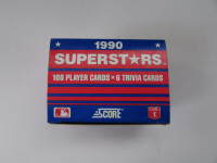 1990 Score Baseball Superstars Cards