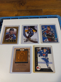 Hockey Cards Joe Sakic HOF Insert cards Mint Lot of 5 Mcdonalds